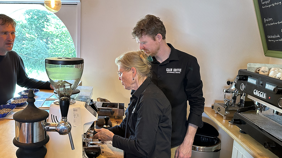 Een huis vol koffieproevers, melkschuim en gezelligheid