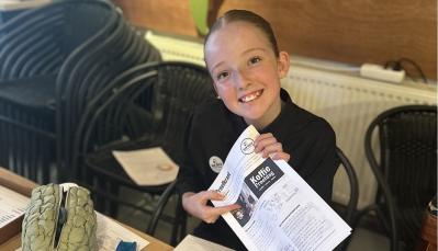 Julia’s snuffelstage in de koffiebranderij
