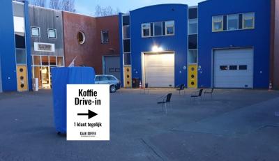 Corona - Aanpassingen in de branderij - Koffie Drive-In