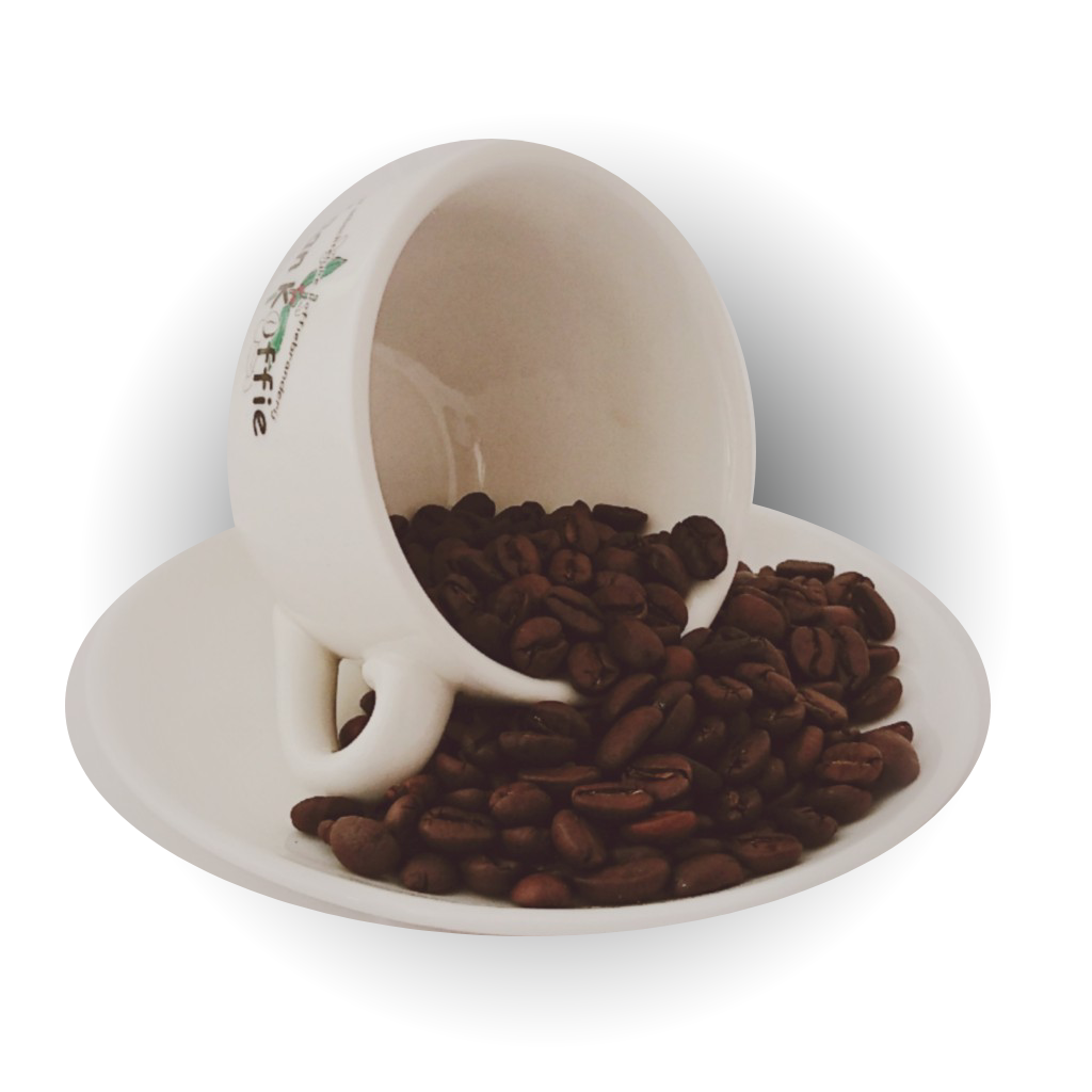 Kaan Koffie - Omgevallen kop Kaan Koffie - Omgevallen kop